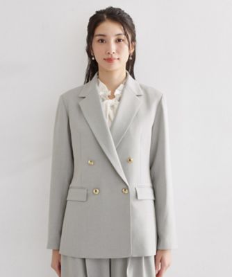通勤にもデイリーにも】CAVIAN 金ボタンダブルブレスト