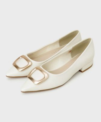 ＜THE SHOP TK (Women)＞メタルバックルパンプス（２００２５７０３２６）