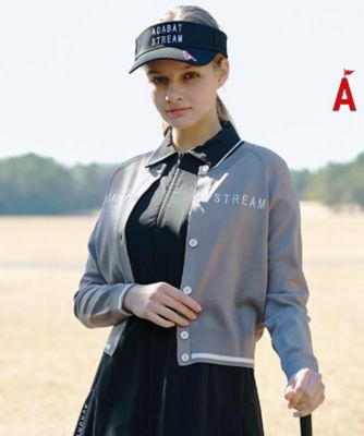 ＜ADABAT STREAM(Women/Men)＞クルーネックショートカーディガン（２００２５７０３４１）