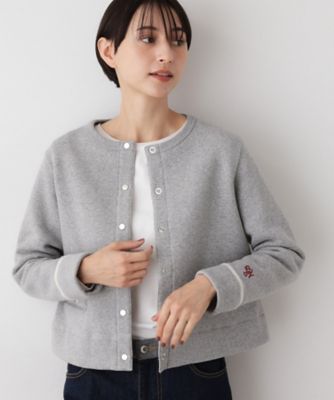 日本製／洗える】吊り裏毛カーディガン（2002570447