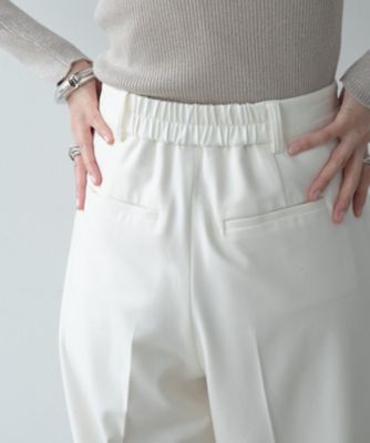 ホワイトタックパンツ（2002570449） | GALLEST (Women