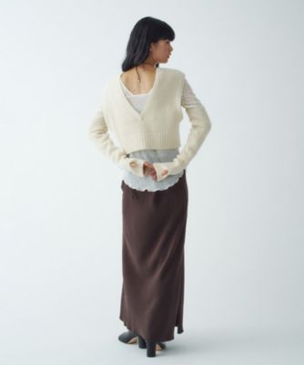 dual form vest knit（2002570454） | CODE