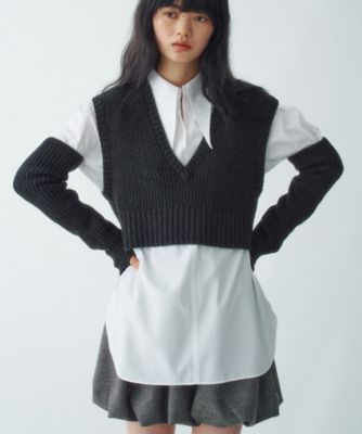 新品未使用‼️タグあり‼️DOUBLE FACE KNIT VEST 中古・古着通販】TAKAHIROMIYASHITA TheSoloIst. (タカヒロミヤシタ