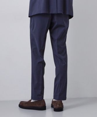 ◎新品タグ付き WHITE 高機能carreman チェック 自宅で洗える L1 セットアップ可／洗濯機OK】CARREMAN ／ キャリーマンスラックス｜ザ