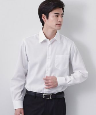 ＜THE SHOP TK (Men)＞【ビジネス／セレモニー】ドレスドビー長袖シャツ（２００２５７０５１２）