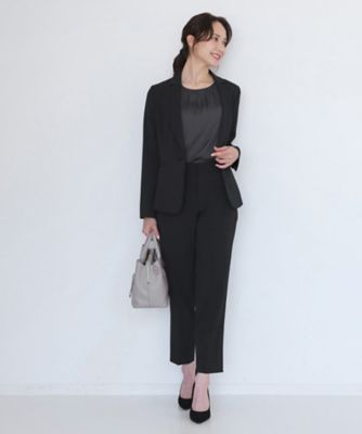 【未使用】whim gazette ジャケット　テーラード　手洗い可　日本製 手洗い可／日本製／伸縮性／スーツ可】テーラードジャケット