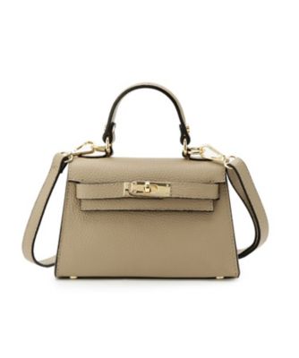 AULENTTI オウレンティ　レザー　ゴールド　ひねり金具付き　トートバッグ AULENTTI オウレンティ 2WAYレザートートバッグ ショルダー DOLLARO