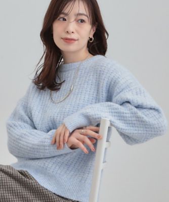 ミックスワッフルニット（2002572633） | SHOO LA RUE