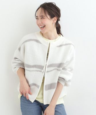 ダブルZIP柄カーディガン（2002572643） | SHOO LA RUE