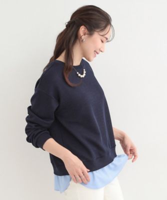 Uhr レイヤード ニット カットソー Uhr レイヤード ニット カットソーの通販はau PAY マーケット - 輸入