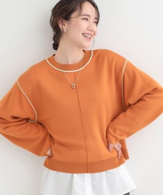 ダブルフェイス配色ニット（2002572671） | SHOO LA RUE