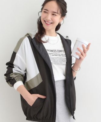 配色フードブルゾン（2002572673） | SHOO LA RUE (Women