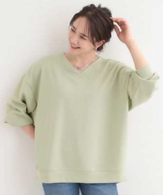 カットツイルVネックトップス（2002572689） | SHOO LA RUE