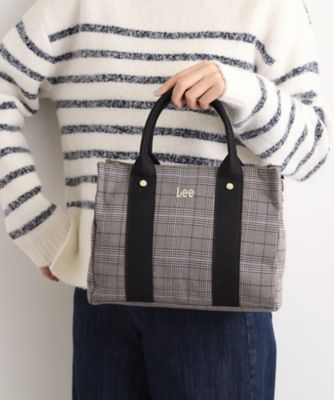 ＜GROVE (Women)＞【Ｌｅｅ別注】スクエア２ＷＡＹチェックトート（２００２５７２７２７）