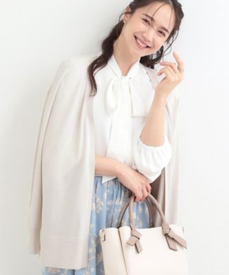 ＜SHOO LA RUE (Women)＞【洗濯機可／ひんやり／ＵＶ】さらっとしたタッチが心地よい　ミドルカーディガン（２００２５７２７２９）