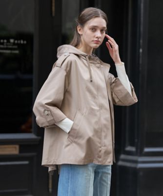 撥水素材】Aラインモッズコート（2002572763