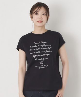 M～3Lサイズ】メッセージ刺繍Tシャツ（2002572809