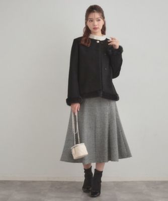 ルフィル　ケープ風ショートコート ルフィルケープ風ショートコート