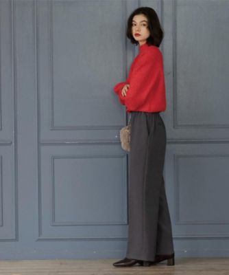 イージーフレアパンツ【洗濯機OK】（2002573522