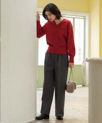 イージーワイドパンツ【洗濯機OK】（2002573629