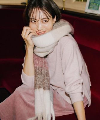 リラクシークルーネックニット【洗濯機OK】（2002574914