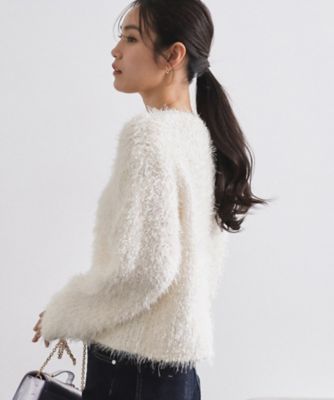 ラメ子  シャギーラメニット【洗濯機OK】（2002574933） | OPAQUE