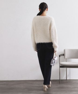 新品タグ付 マノフ＊MANOF シャギーラメニットゴールド オーバーサイズ 新品タグ付 マノフ＊MANOF シャギーラメニットゴールド オーバーサイズ