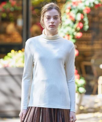 ＜DRESSTERIOR (Women)＞【インナー使いに最適／しっとり暖かな保湿素材】タートルネックプルオーバー（２００２５７４９３４）