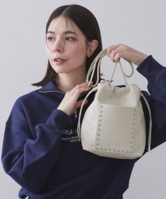 素材アソートサイドドロストミニショルダーバッグ【長さ調整可能