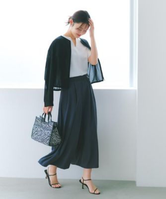 m , i , d , ❤︎ シャーリングヘムシアーブルゾン Vネック シアーブルゾン（1221BO10） | COMME CA ISM (Women