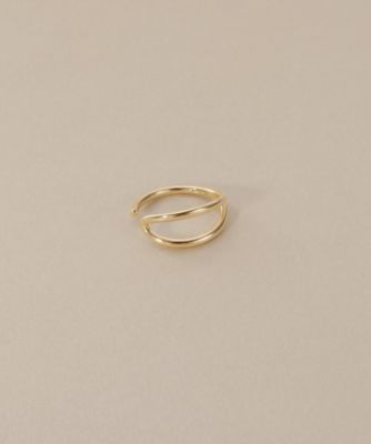 ＜COCOSHNIK (Women)＞Ｋ１０フォークドループ　イヤーカフ（２００２５７５１５４）