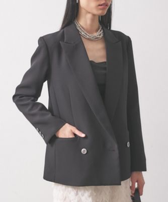 最終値下げ❗️デミルクスビームスダブルクロスジャケット＆スカートセットアップスーツ オケージョン／セットアップ可能】ダブルクロスモードジャケット