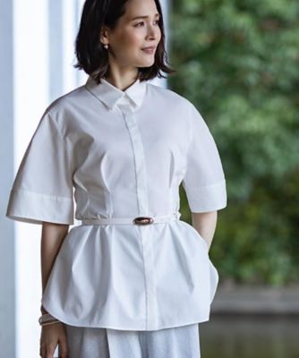 ＜Reflect (Women)＞ボリュームスリーブシャツブラウス（２００２５７６７３７）