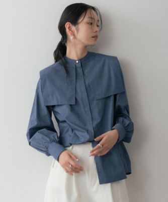 ビッグカラーシャツ（2002576751） | GALLEST (Women