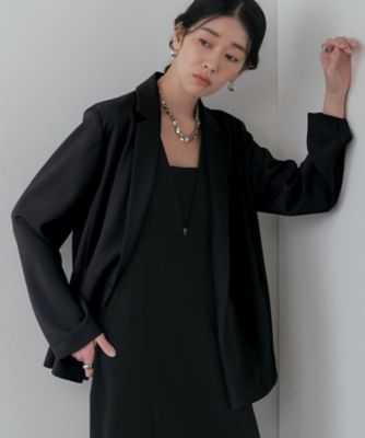 ＜GALLEST (Women)＞Ｃｏｍｆｙ　ＳＥＴ　ＵＰ｜ダブルブレストイージージャケット【セットアップ対応／通勤／カセット服】（２００２５７６７６０）