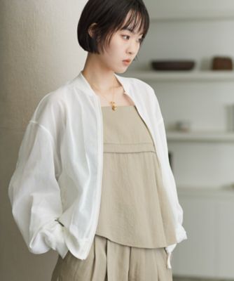 メッシュブルゾン（2002576771） | GALLEST (Women