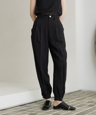 ＜GALLEST (Women)＞【セットアップ可能】リネンミックスジョグパン（２００２５７６７８４）