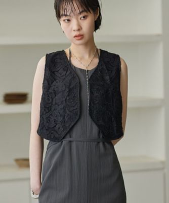 ショートレースジレ（2002576810） | GALLEST (Women
