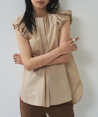 ＜GALLEST (Women)＞タイプライターパフショルシャツ（２００２５７６８４７）