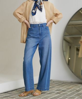 ＜GALLEST (Women)＞ハイライズワイドデニム（２００２５７６８５０）