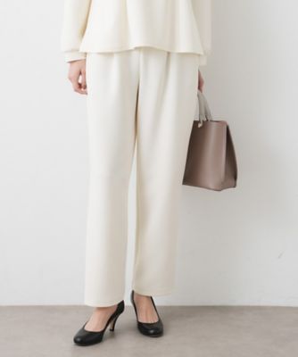 入卒／セレモニー／セットアップ可能】ジョーゼットパンツ