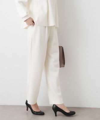 入卒／セレモニー／セットアップ可能】ジョーゼットパンツ