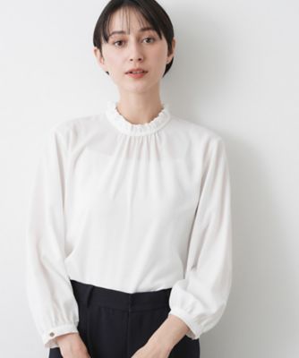 小さいサイズ］プルオーバーブラウス（セットアップ対応／洗える