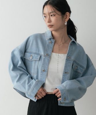 ボックスデニムジャケット（2002576922） | GALLEST (Women