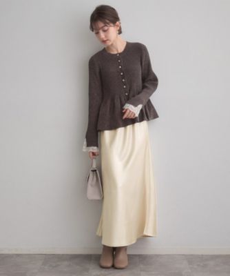 シルキーヘビーサテンスカート（2002577108） | COUTURE