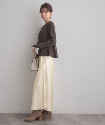 シルキーヘビーサテンスカート（2002577108） | COUTURE
