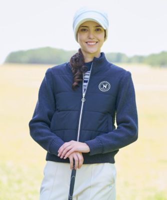 ニットコンビパデットブルゾン（2002577353） | adabat