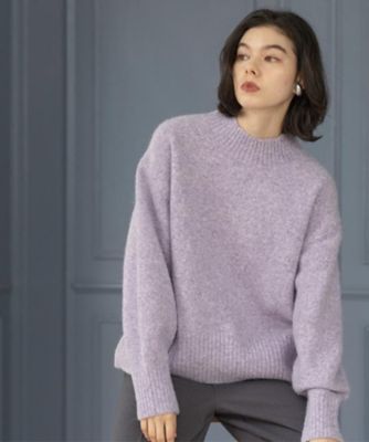 ふわふわ ふわふわハイネックニット【洗濯機OK】（2002578175