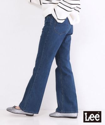 Lee別注】フレアデニムパンツ【洗濯機OK】（2002578206