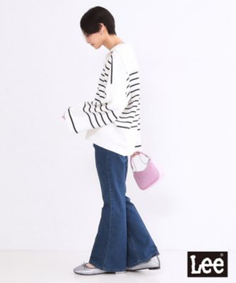 Lee別注】フレアデニムパンツ【洗濯機OK】（2002578206